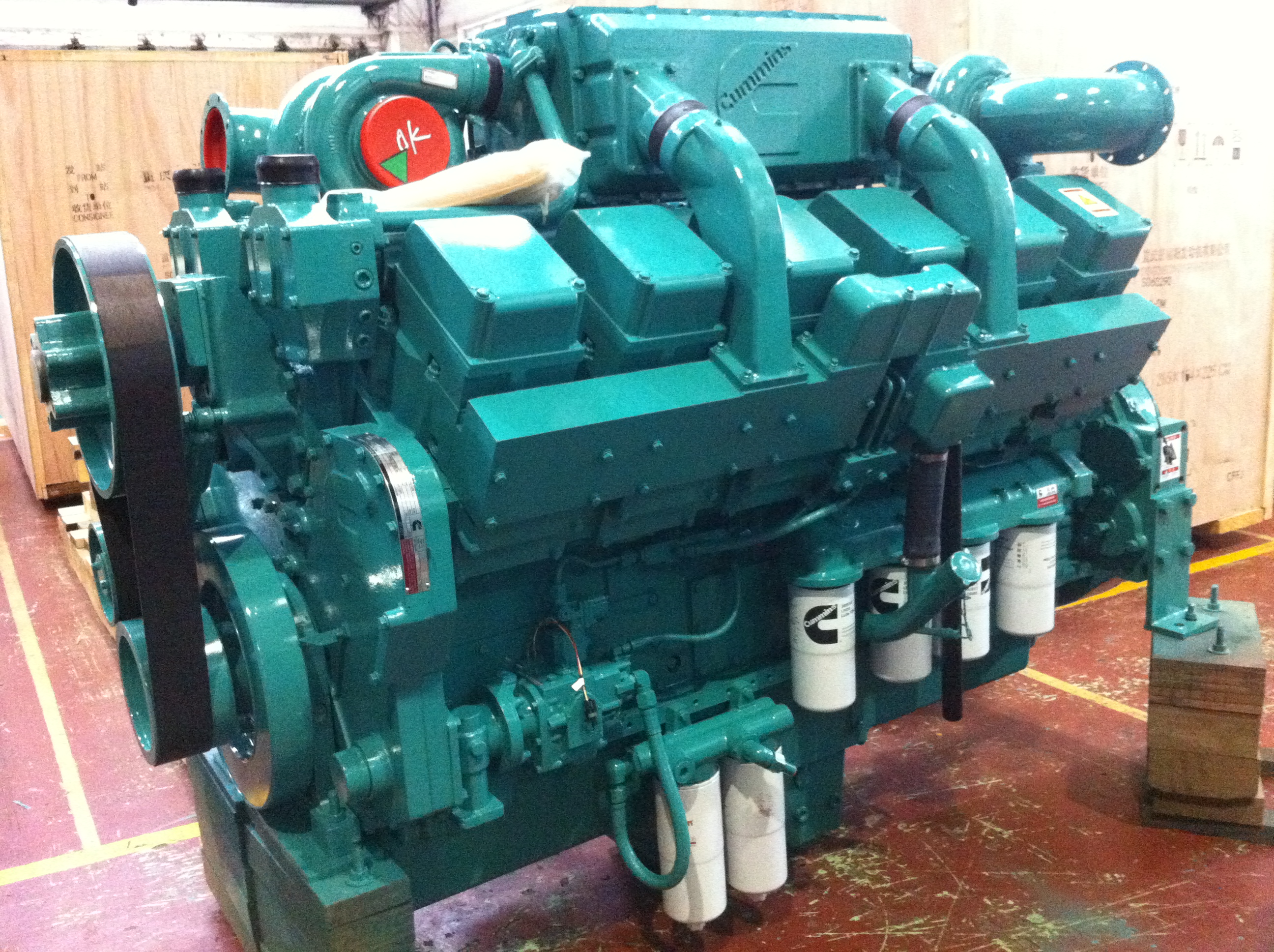600KW重慶康明斯KTA38-G2柴油發電機組