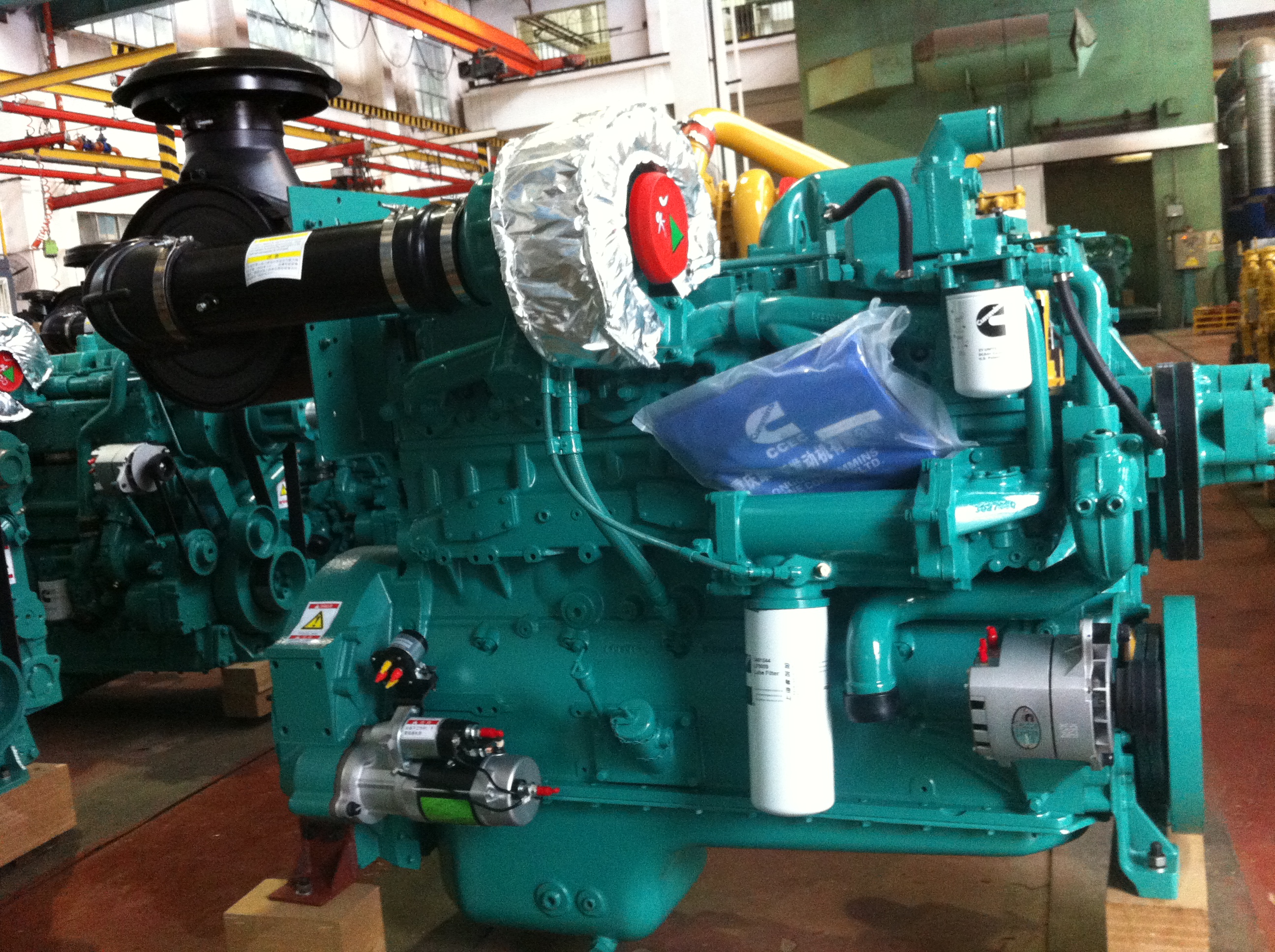 300KW重慶康明斯NTAA855-G7柴油發電機組